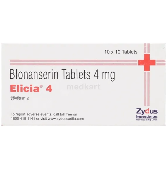 elicia 4mg tablet 10's